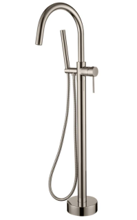 Напольный смеситель для ванны Boheme Uno 469-NB никель брашированный